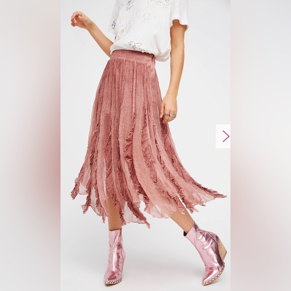 FREE PEOPLE FOLLOW ME SKIRT SIZE 2 small - Picture 4 of 9